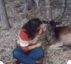 Anne & deer.jpg (4741 bytes)